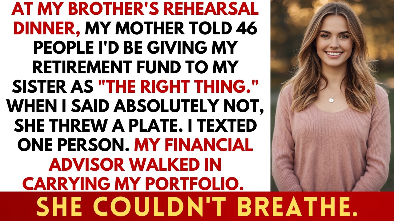 My Mother Tried Claiming My Retirement Fund - Until the Advisor Spoke Up