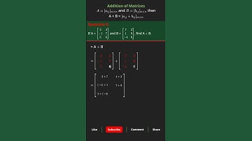#5 of 5 : Mastering Matrix Addition in 32 Seconds! 📊✨ #matrixaddition #math #matrixoperation