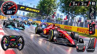 Real Formula F1 Ferrari Race Simulator - Impossible Car Racing 3D - Android GamePlay screenshot 3