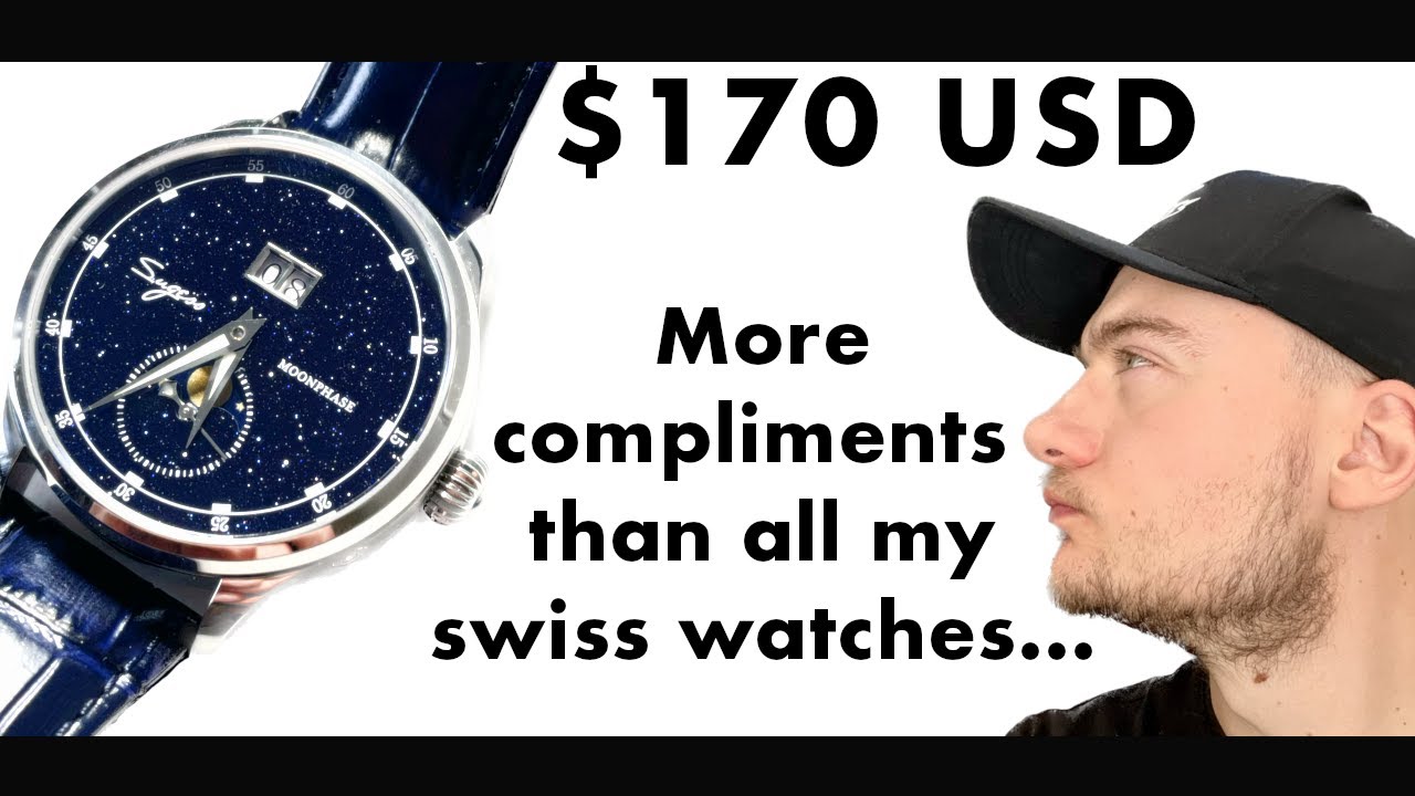 The best value automatic Aliexpress dress watch? Sugess Moonphase