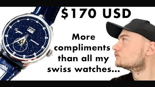 The best value automatic Aliexpress dress watch  Sugess Moonphase Review