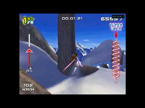 SSX 3 - Snow Jam Race (Clean) - 2:07 (Segmented Run)