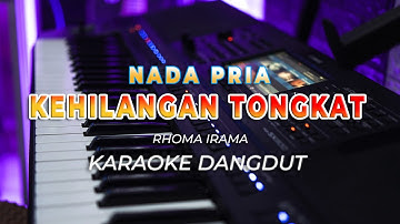 KEHILANGAN TONGKAT - KARAOKE || RHOMA IRAMA || DANGDUT ORIGINAL || NADA WANITA - HQ AUDIO