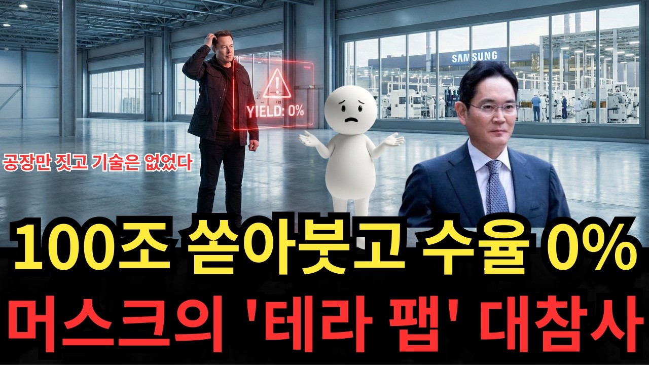 삼성·TSMC 위기 테슬라 vs 삼성 반도체 전쟁 머스크 '테라팹' 선언과 한국 소부장 핵심 수혜주