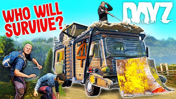 ROAD TRIP from HELL! Strangers FIGHT for SURVIVAL in a POST-APOCALYPTIC RV! (DayZ)