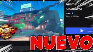 🚨NUEVO JUEGO DE ANIME FIGHTING SIMULATOR ROBLOX