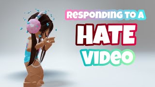 responding to a HATE video…
