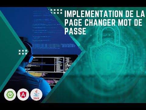 Partie 32 - Implémentation de la page Changer mot de passe