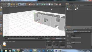 Awesome Shadow C4D Text Ambient Occlusion
