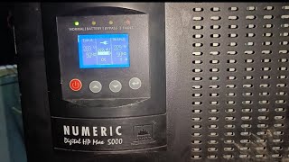 Numeric DHP MaX 5000 (5KVA-240V) Online UPS.
