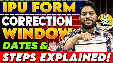 IP University Correction Window Big Update🚨IPU CET 2025 Online Counselling✅