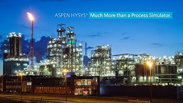 Overview of Aspen HYSYS – Much More Than a Process Simulator