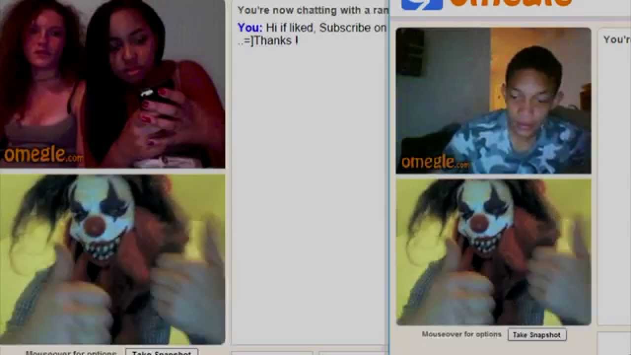 Egyz Scary Omegle Mask Pranks Youtube