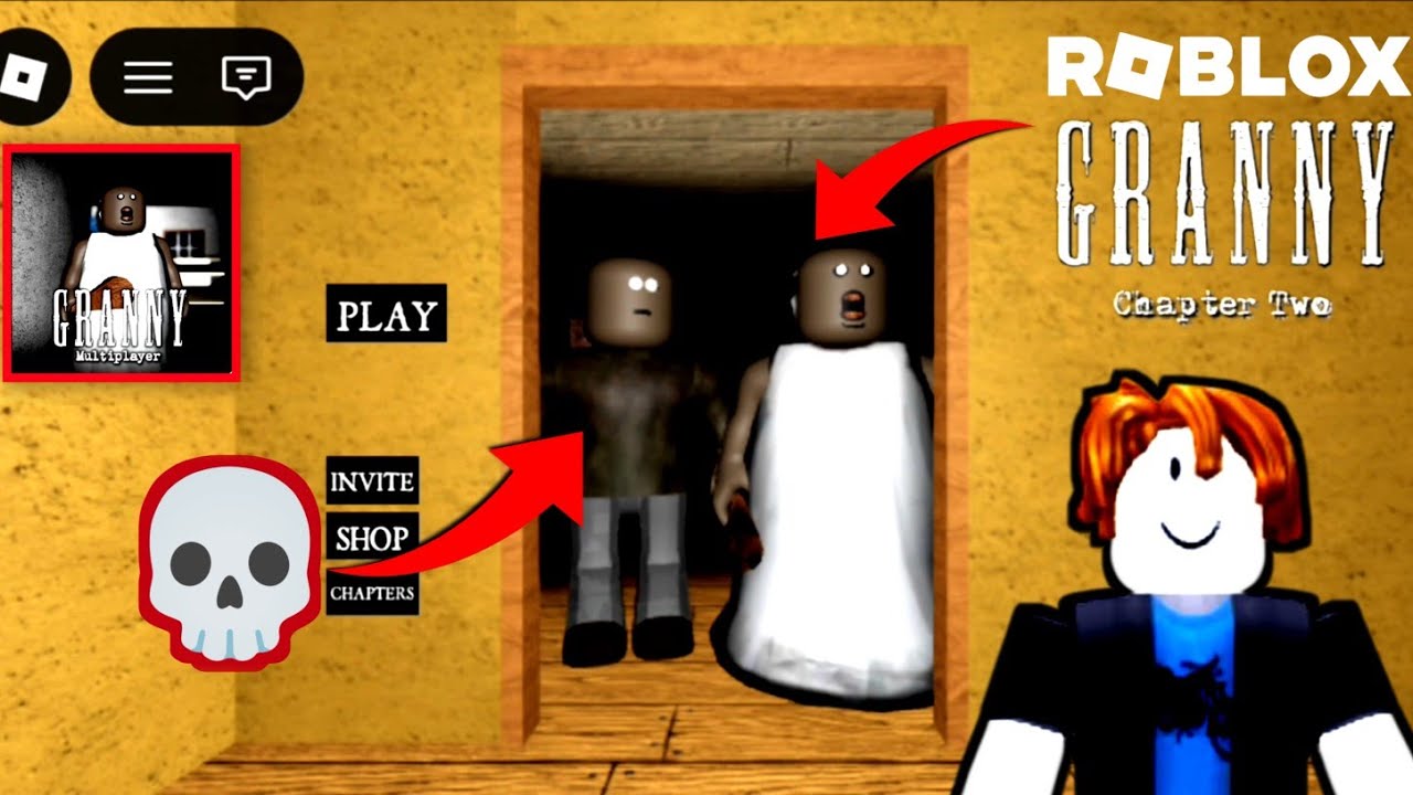 CAN I ESCAPE ☠️ | Roblox Granny Multiplayer Chapter 2 😱 Gameplay