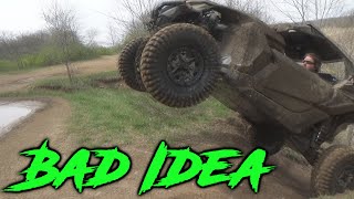 Polaris RZR Turbo S & Can-Am X3 XRS Jumping & Climbing at The Badlands Off Road Park!