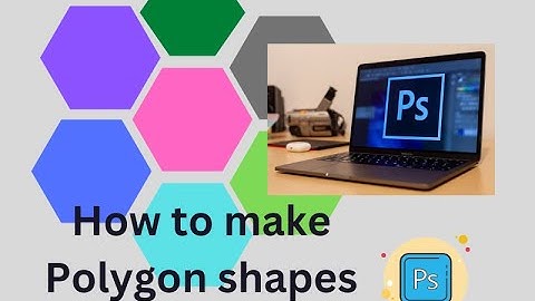 How to make Polygon shapes in Adobe Photoshop-Tutorial for Beginners #adobephotoshop #mirrorart