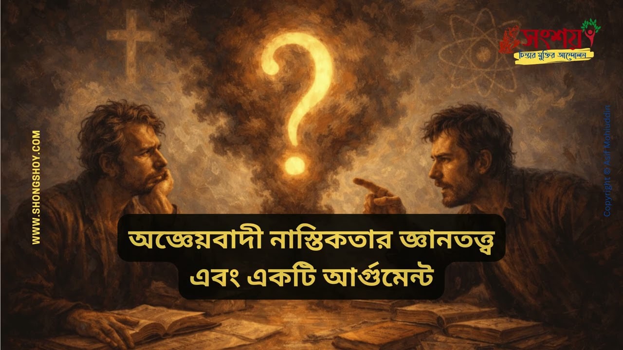 অজ্ঞেয়বাদী নাস্তিকতার জ্ঞানতত্ত্ব এবং একটি আর্গুমেন্ট | Enlightened Debates | Faith vs. Reason
