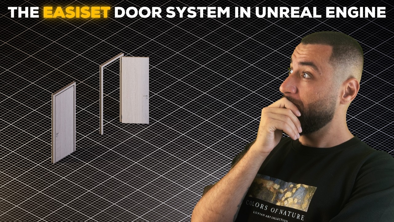 Unreal Engine Door Animation Blueprint | Beginner Tutorial