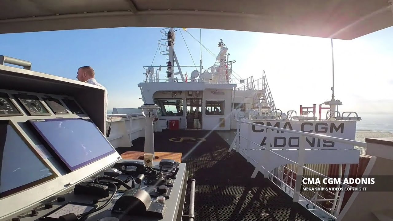 Uss Adonis CMA CGM Adonis | completed maneuver - YouTube