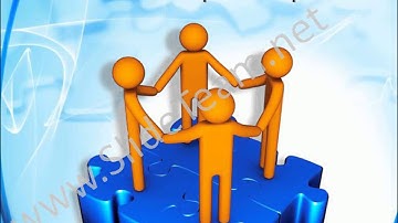 Standing On Puzzles With Holding Hands Business PowerPoint Templates ppt Themes 0912 Slides Backgrounds