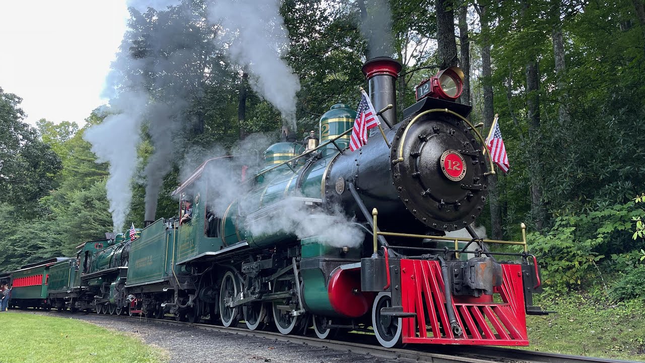 Tweetsie 12 & 190 Heritage Weekend 2022 Double Header RoundTrip Ride YouTube
