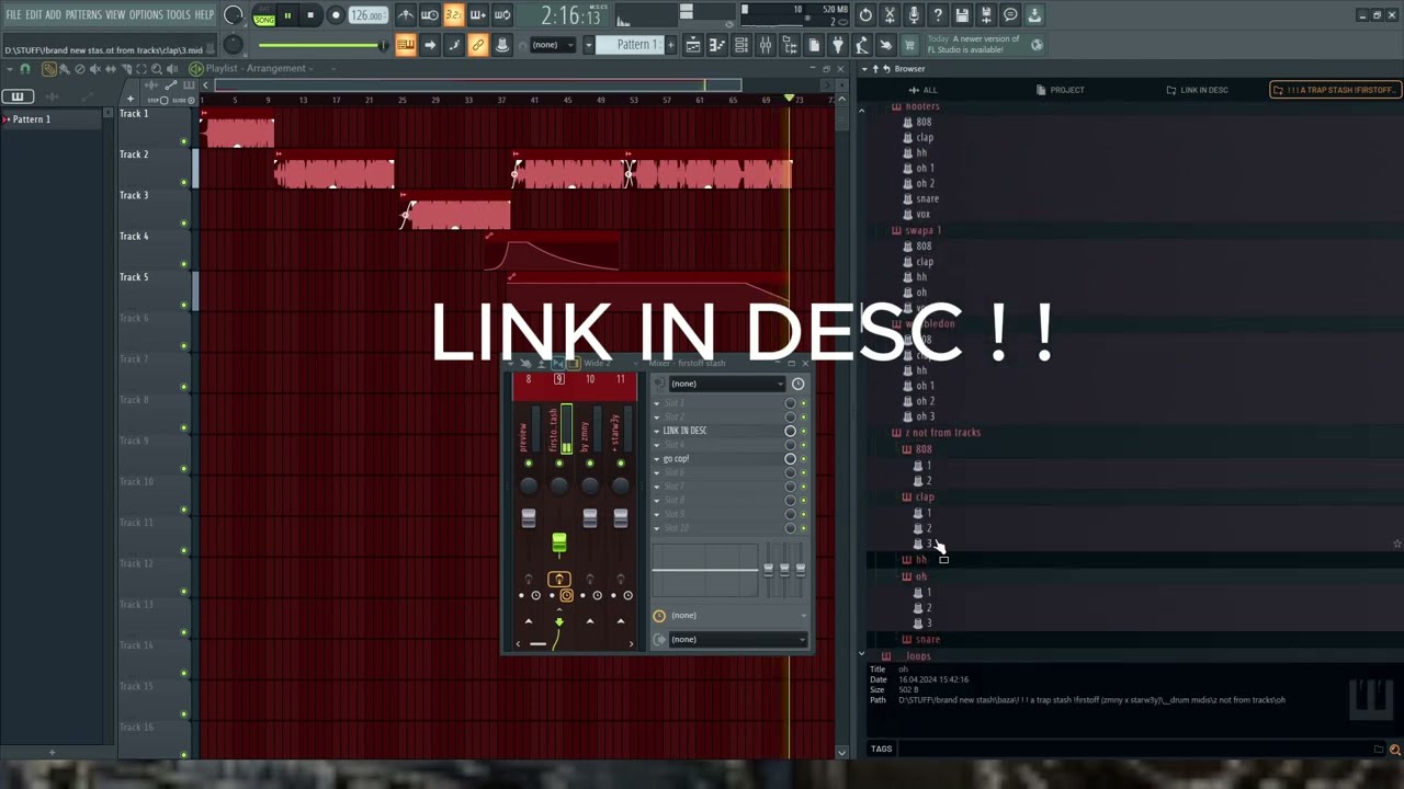 *free* ian swapa sxprano stash kit/ loop kit by @zmny & @starw3y