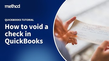 How to void a check in QuickBooks