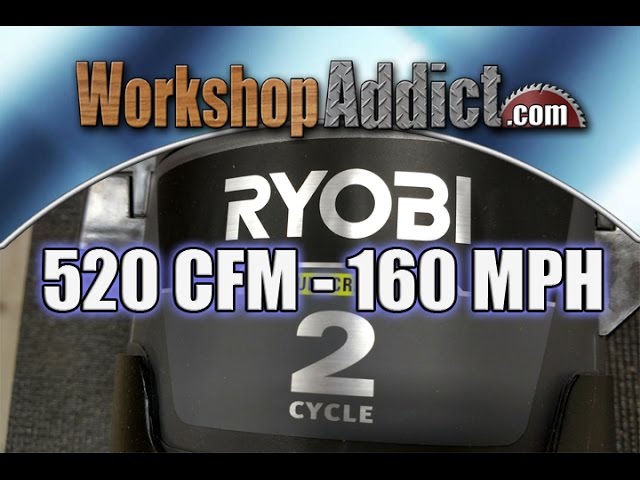 RYOBI 160 MPH 520 CFM 25cc Gas Jet Fan Blower RY25AXB - The Home Depot