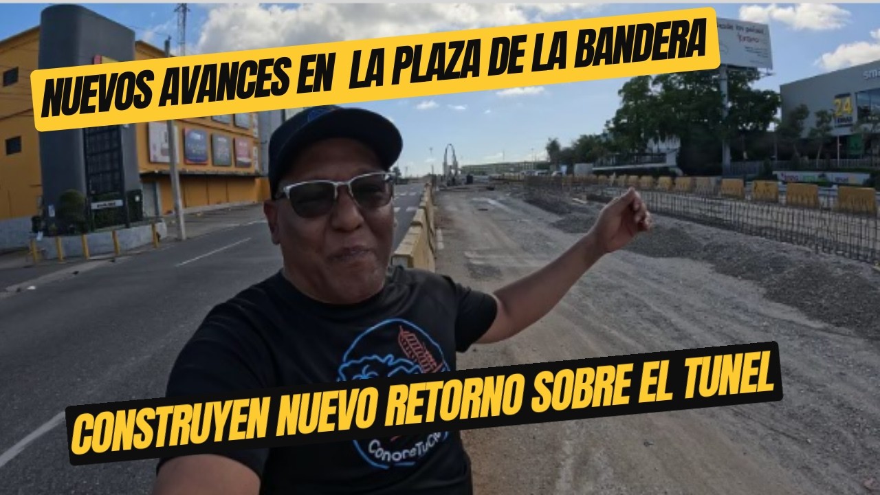 Impactante Cambio en el Túnel de la Plaza de la Bandera 🚧 Así Será el Nuevo Retorno