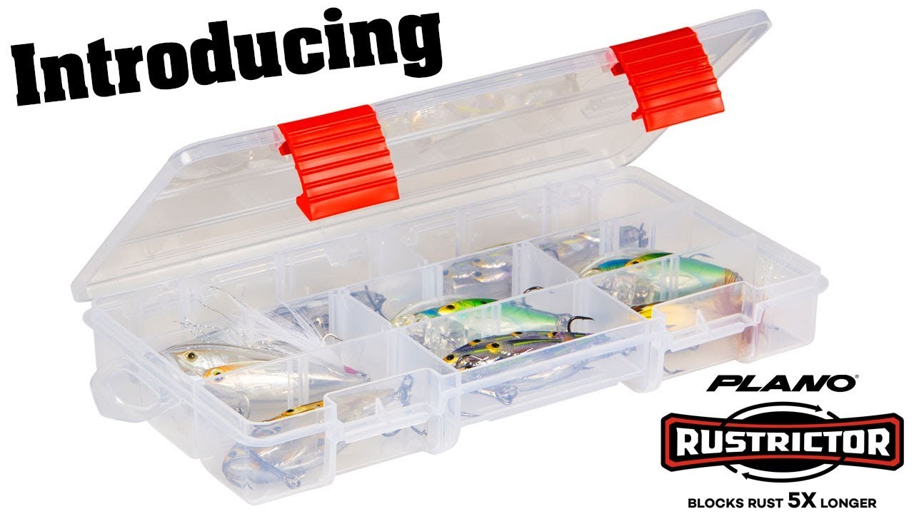 Plano's NEW Rustrictor Tackle Boxes - Stops Rust 5X Better - Tackle ...