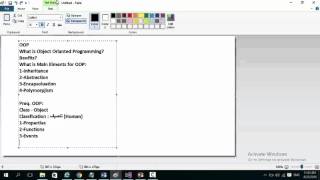 Object Oriented Programming (Theory)