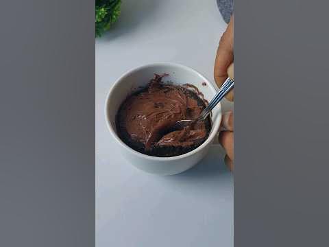 CHOCOLATE CAKE WITH JUST 3 INGREDIENTS | 3-INGREDIENTS MUG CAKE. # ...