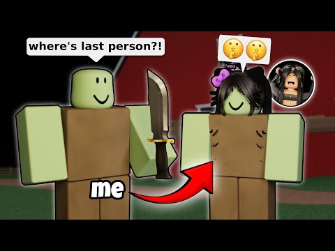 I TROLLED EVERYONE AS A FAKE ZOMBIE... (Murder Mystery 2)