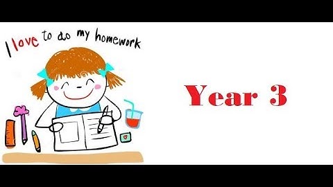 HOMEWORK year 3   self assessment