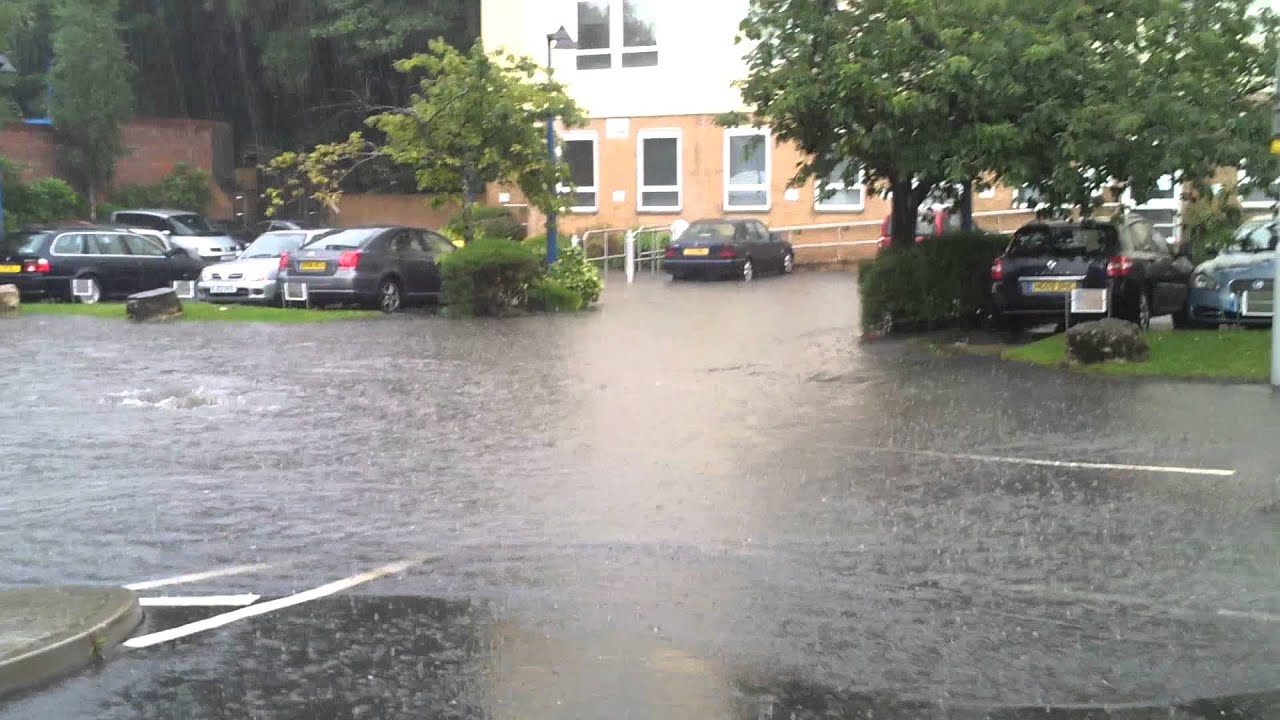 Bournemouth Bourne Valley Road Flooding.mp4 YouTube