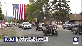 Staff Sgt. Paul Lincoln Olmstead laid to rest in Spring City