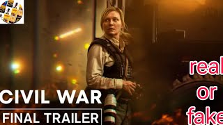 Civil War | Official Final Trailer HD | A24 civil war trailer| new movie civil war #cinemacrawl