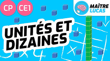 Les unités et les dizaines CP - CE1 - Cycle 2 - Maths - Numération