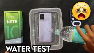 Infinix Note 10 Water Test Infinix Note 10 Durability Test Infinix Note 10 Water Test Hindi