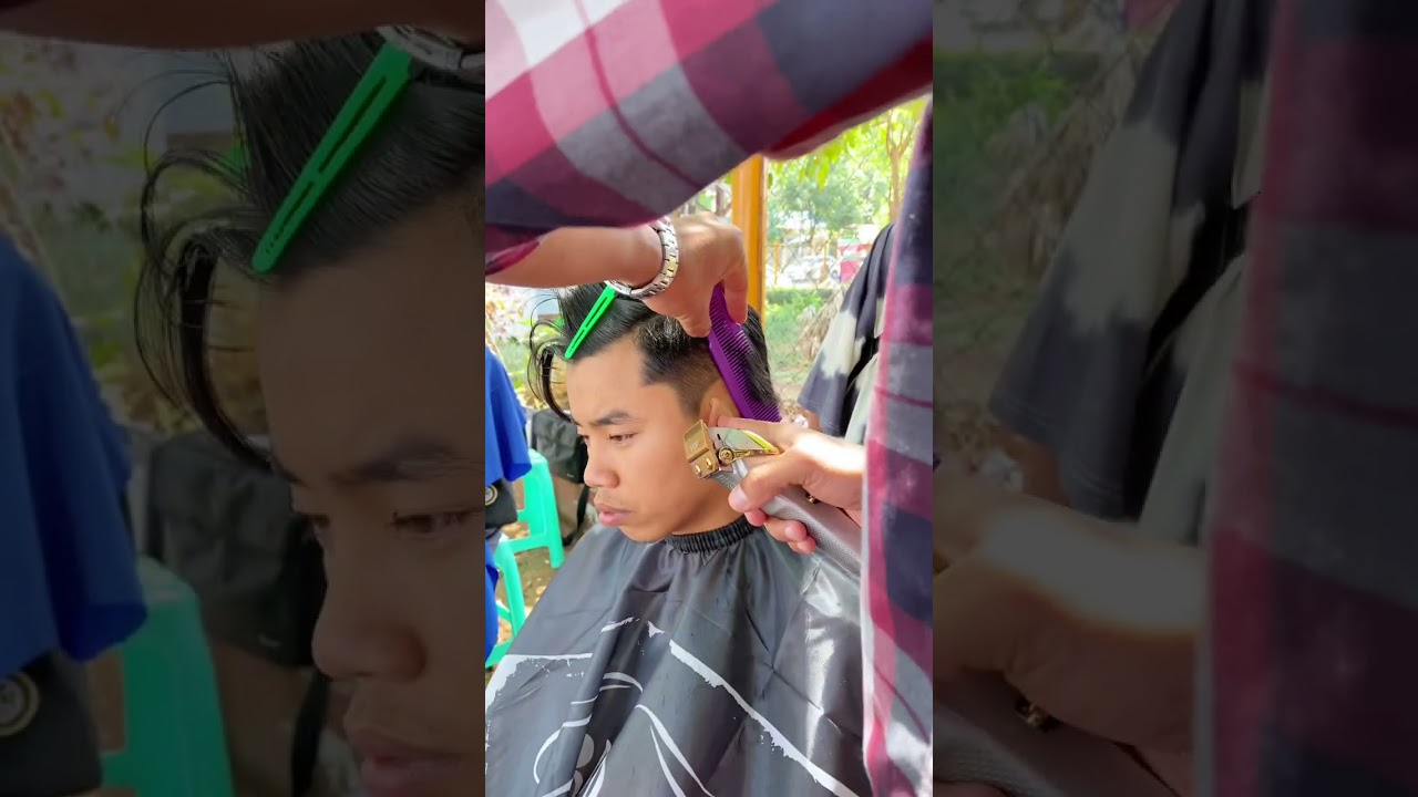 Mullet ညှပ်နည်း tutorial 💇‍♂️✂️✂️💈