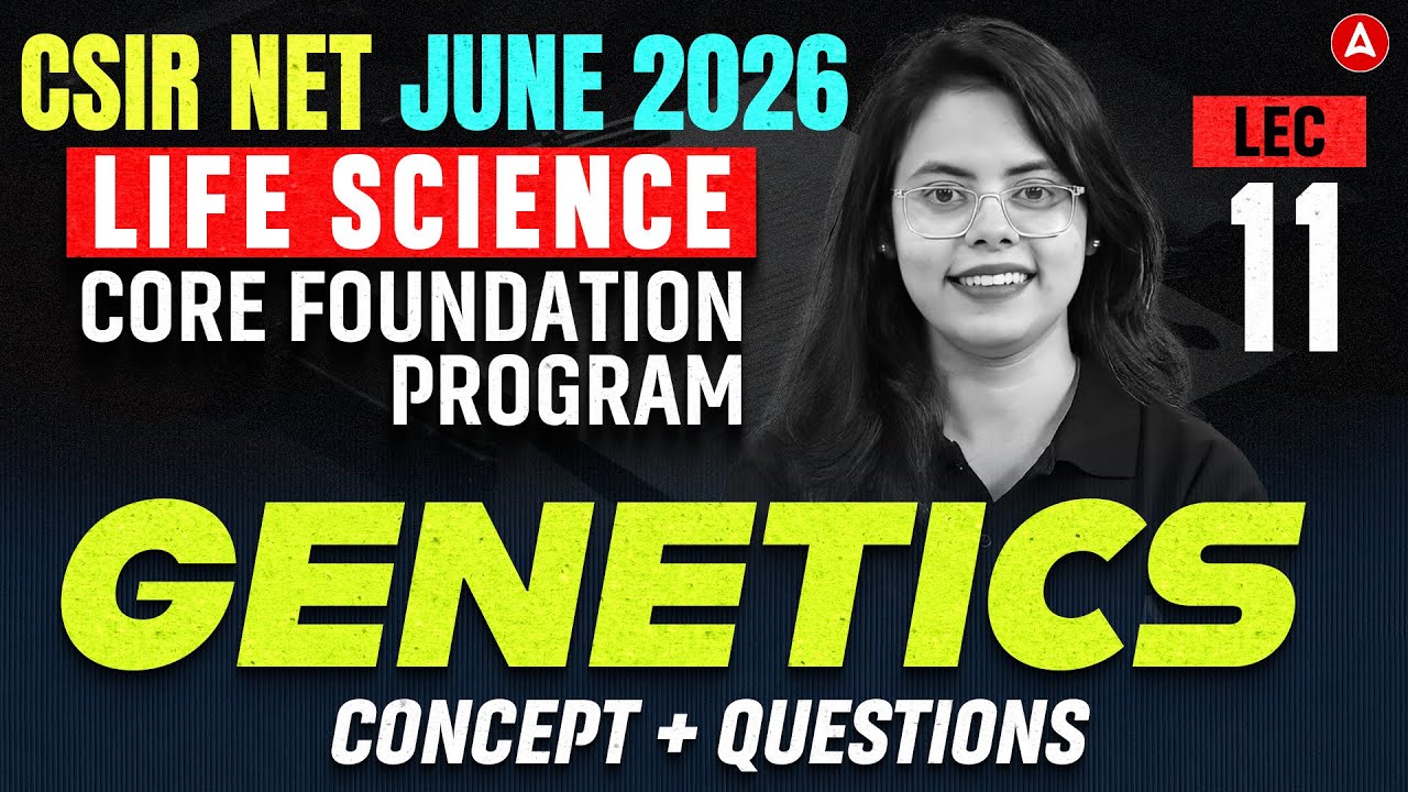 CSIR NET Life Sciences | CSIR NET Life Sciences Genetics Questions By Aashita Ma'am