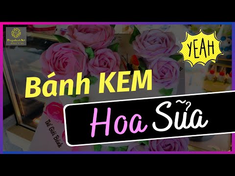 Video Bánh Kem Hoa Sữa I Bánh Kem Bánh Pizza Bến Cát Bình... - youtube