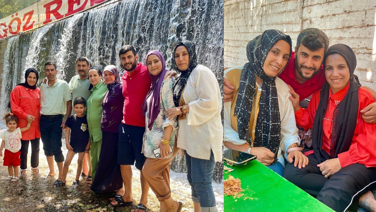 LEZZET KÖYÜNE GELDİK ???? AİLE BOYU GEZİ ŞELALE YANI DOLU DOLU ÖĞLEN YEMEĞİ | ABİM YENGEM SON GÜNLERİ