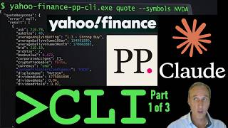 Yahoo Finance CLI with Claude (printingpress.dev) | Part 1 of 3