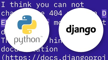 How can I override standard handler404, handler403, handler500 in Django?