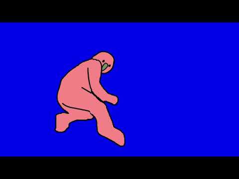 獲物を必死に押さえるカカポBB【partyparrot】