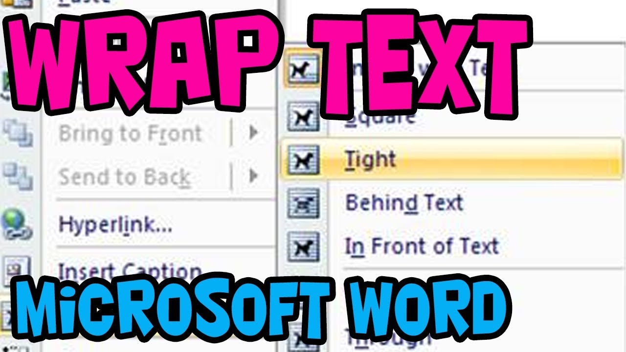 Wrap text word