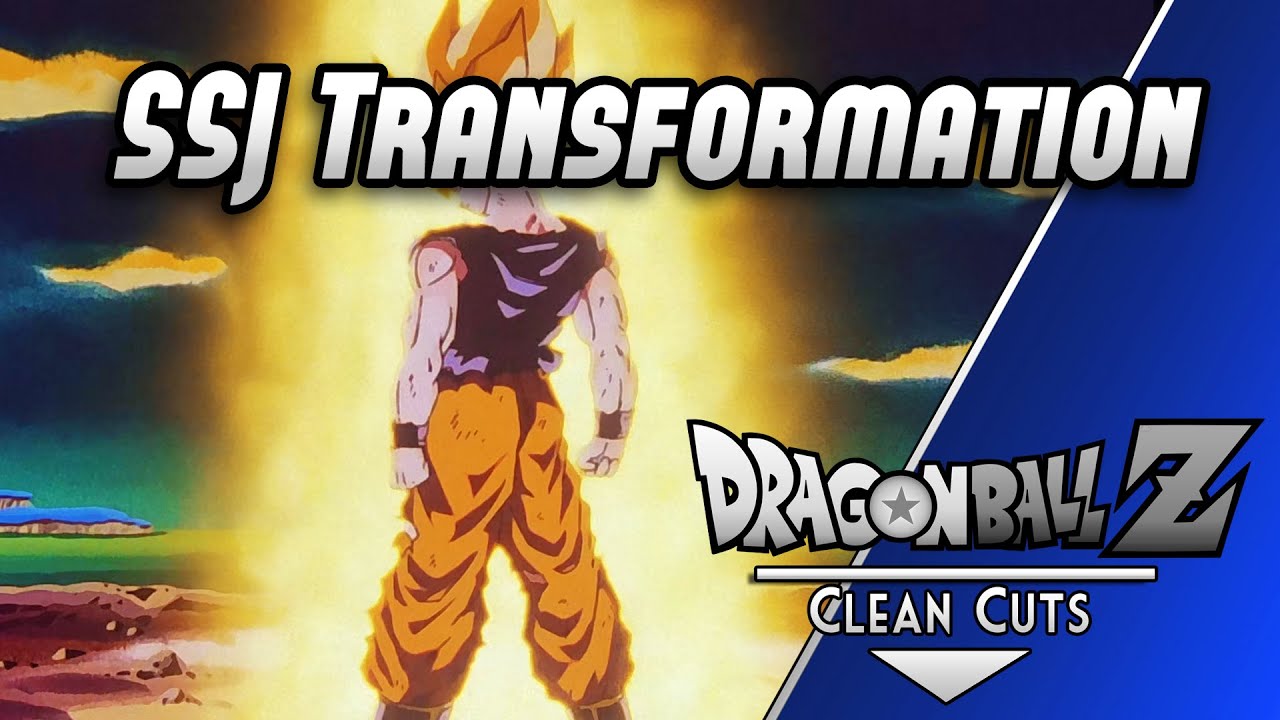 SSJ Transformation [Clean Cut] - YouTube