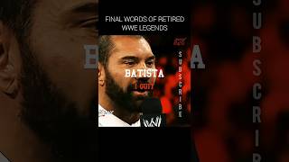 Final words before retirement 🔥 Edit #wwe #wrestling #edit #shorts #johncena #romanreigns