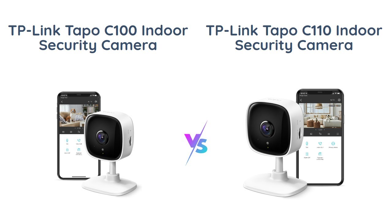 🔎 TP-Link Tapo C100 vs Tapo C110 🎥 - YouTube